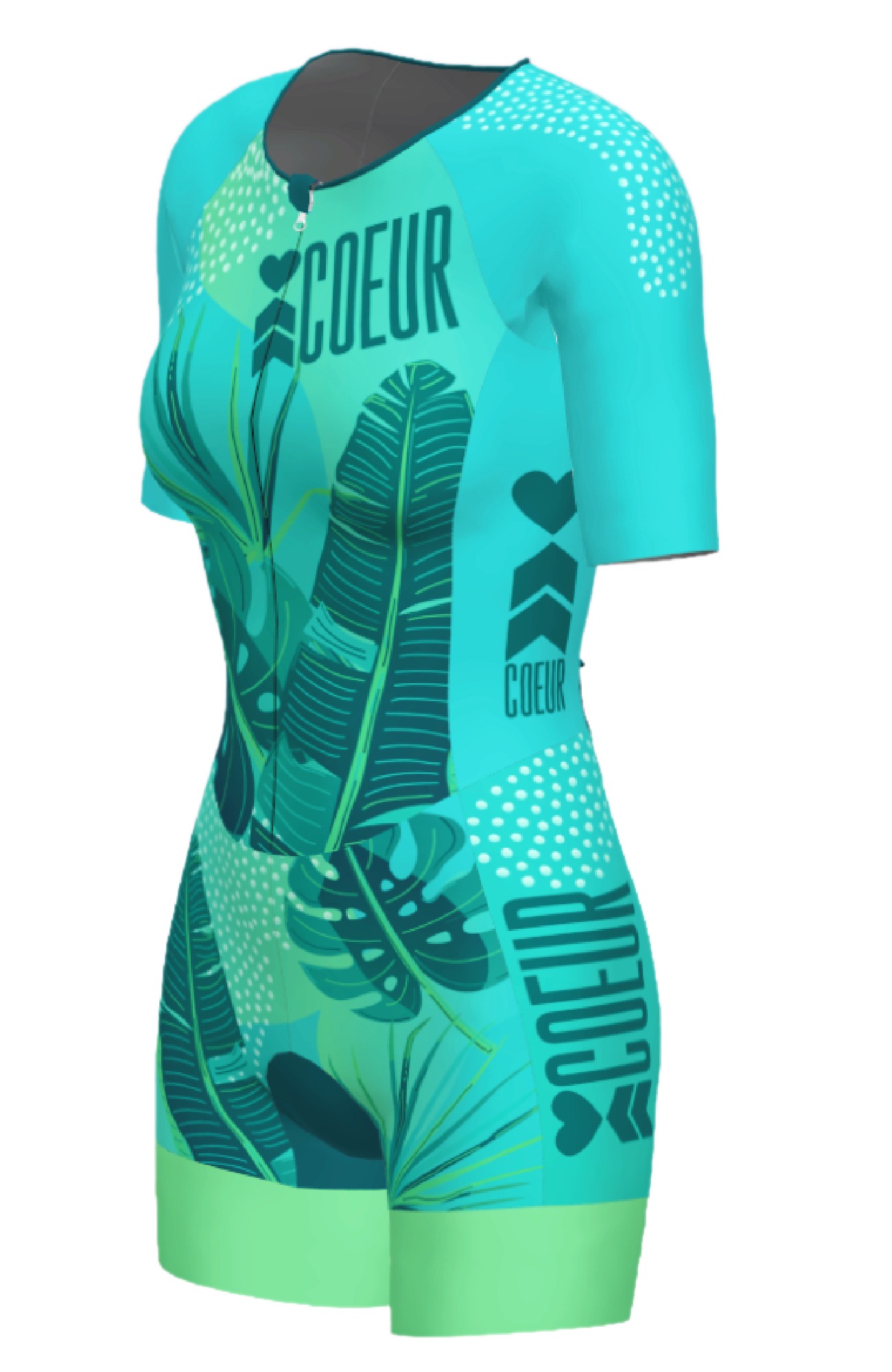 Coeur Sports Zele sleeved tri suit PRESALE! Aloha 23 Zele Sleeved Triathlon Speedsuit