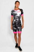 Coeur Sports Zele sleeved tri suit Zele 8" Sleeved Triathlon Speedsuit in Aloha 26