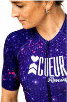 Coeur Sports Zele sleeved tri suit Zele Sleeved Triathlon Speedsuit in Galaxy