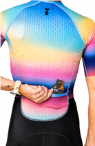 Coeur Sports Zele sleeved tri suit Zele Sleeved Triathlon Speedsuit in Horizon