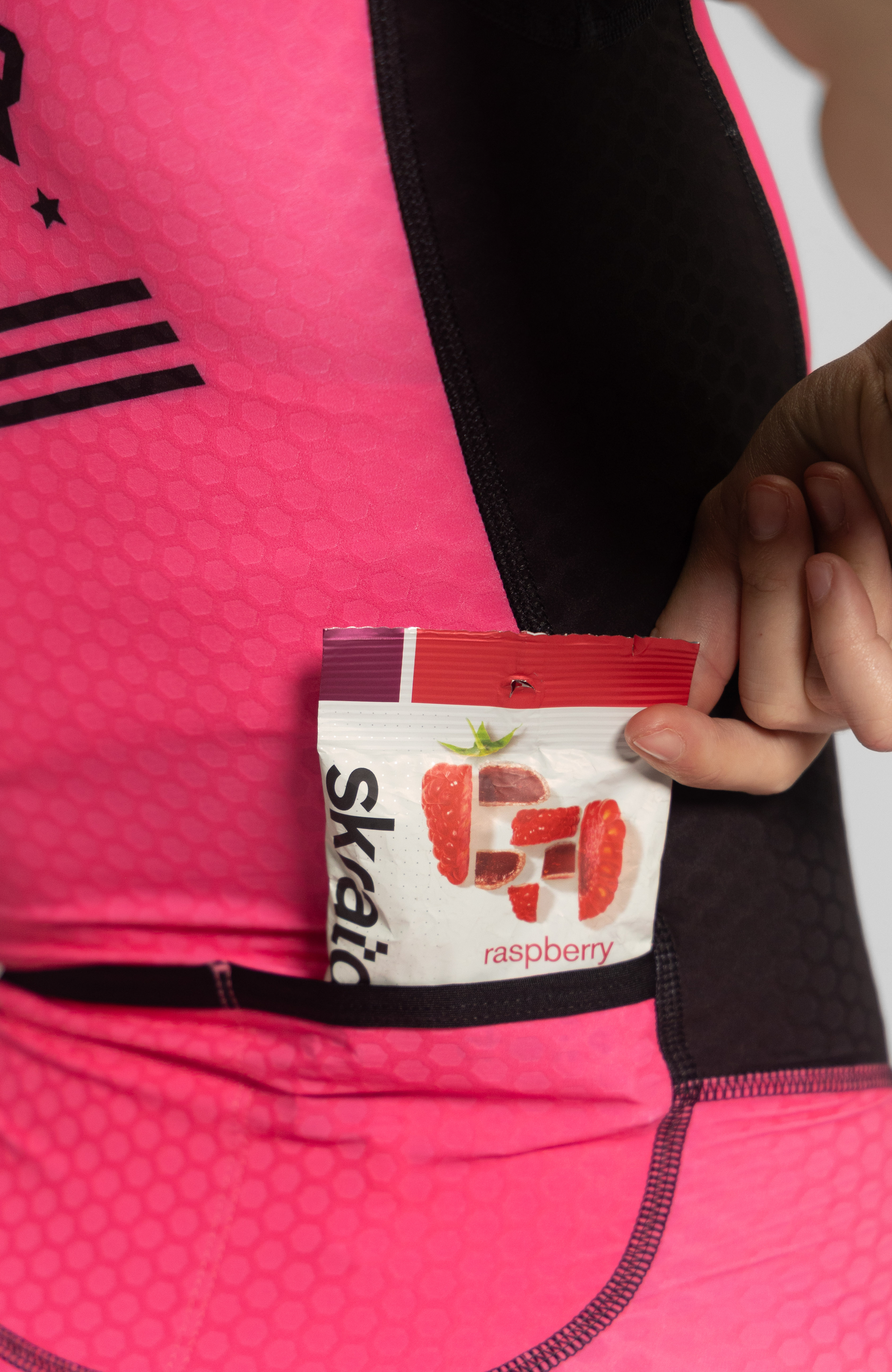 Coeur Sports Zele sleeved tri suit Zele Sleeved Triathlon Speedsuit in Pink Signature