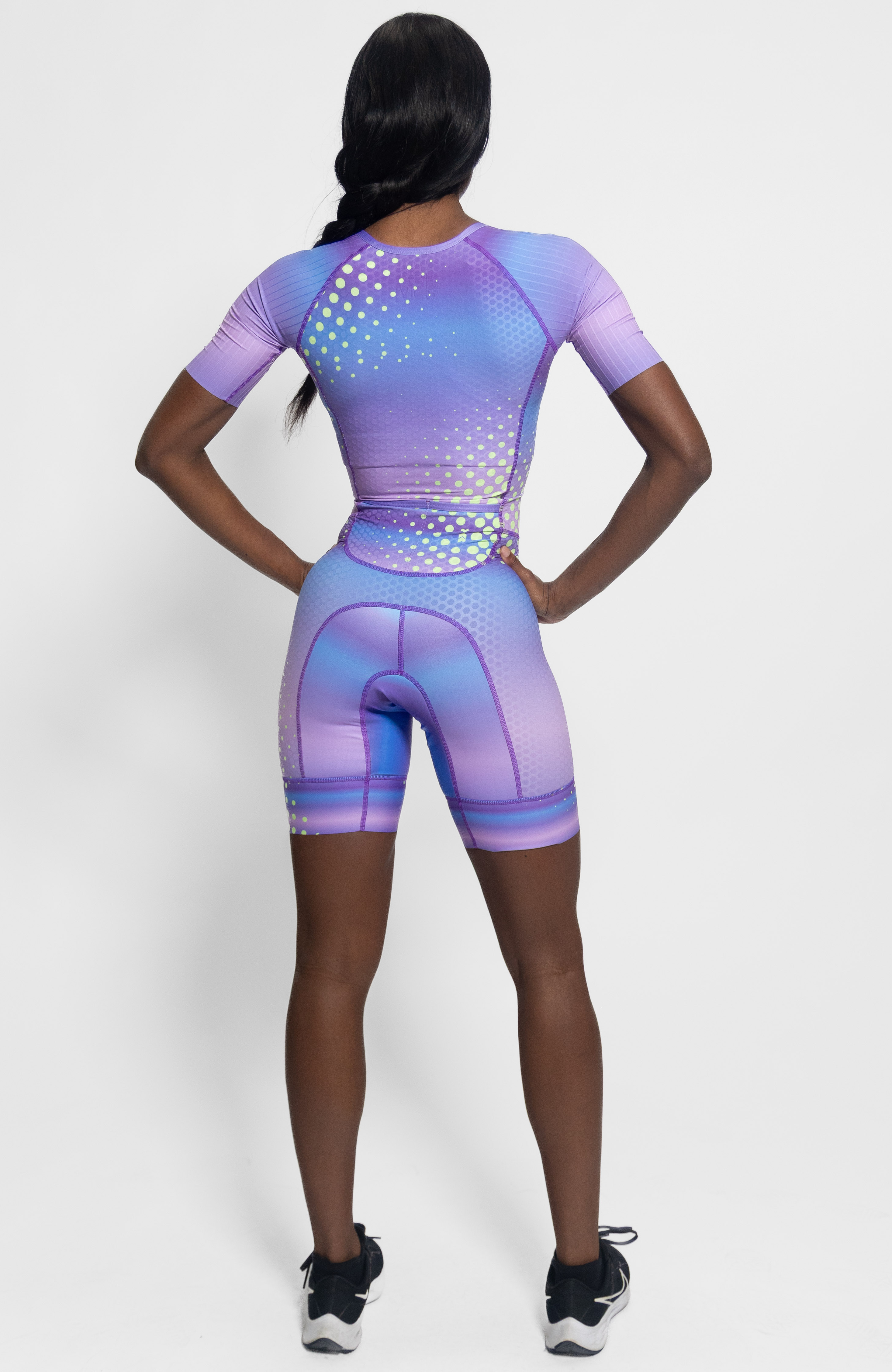Coeur Sports Zele sleeved tri suit Zele Sleeved Triathlon Speedsuit in Plush