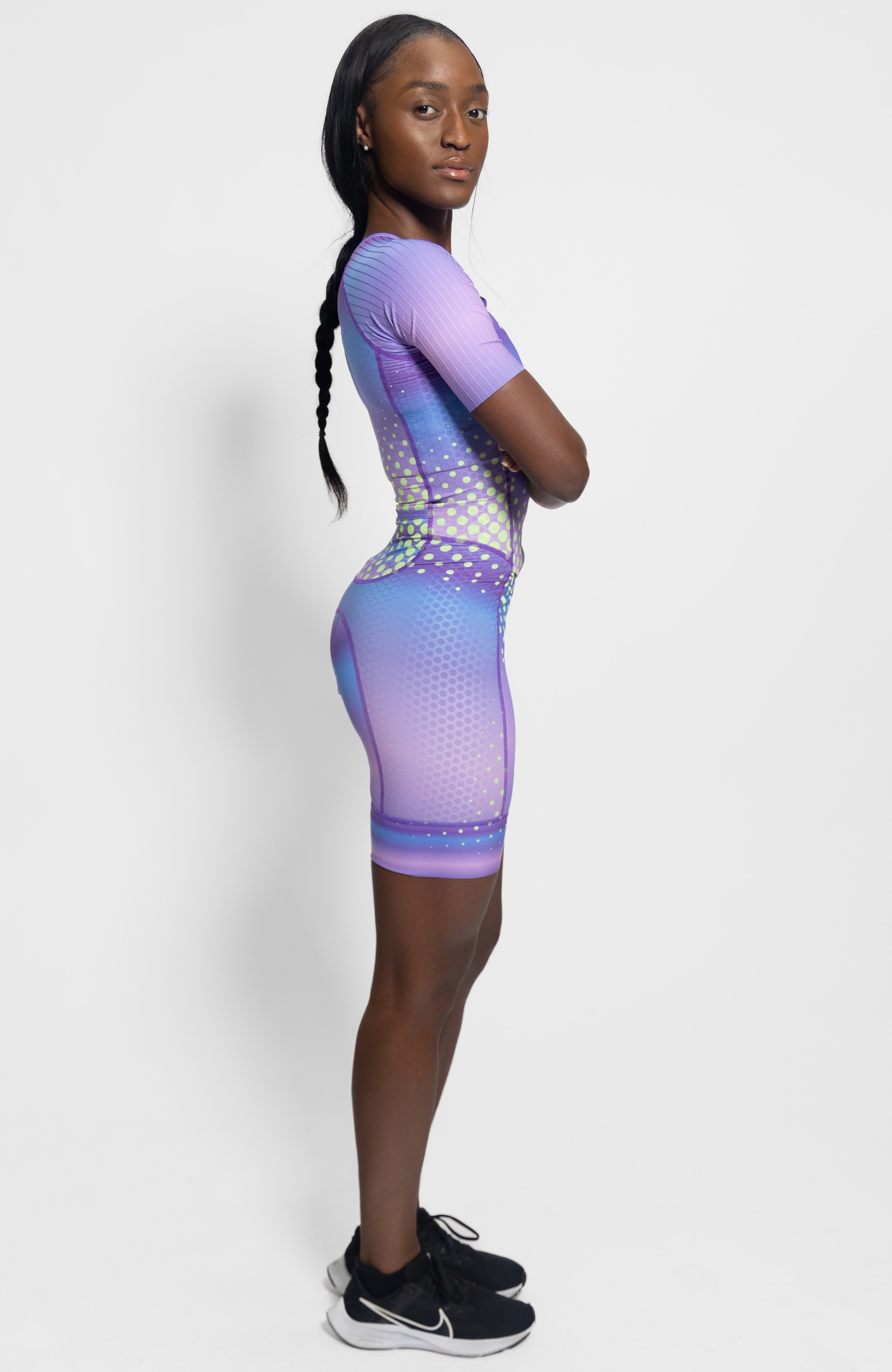 Coeur Sports Zele sleeved tri suit Zele Sleeved Triathlon Speedsuit in Plush