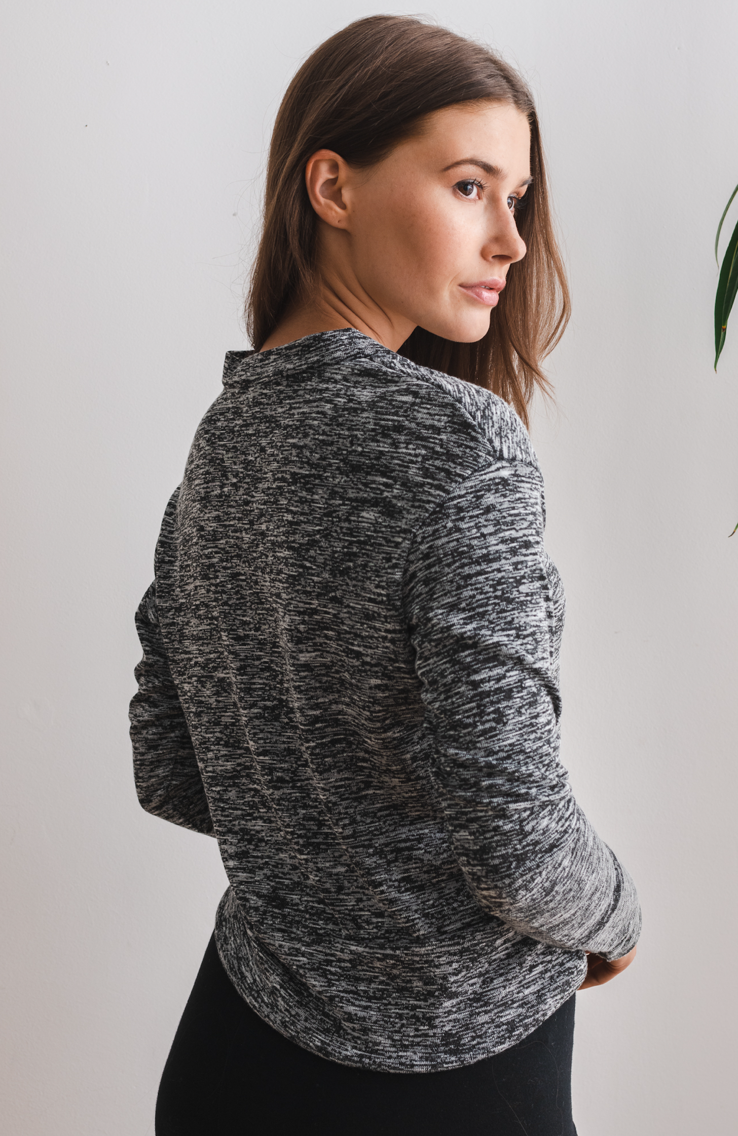 Nuzzle Clothing Nest Sweater - Raincloud