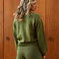 Nuzzle Clothing Over Under Knit Set Over Under Knit Set in Moss