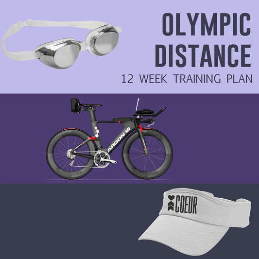 Coeur Sports Olympic Distance Triathlon Training Plan: Women's 12 Weeks
